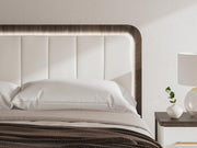 Kendanport King Platform Bed, Dresser, Mirror and Nightstand - PCB1108B12