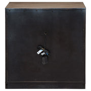 Kenora 1-drawer Nightstand Bedside Table Barley Brown - 224852