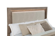 Kenora 4-piece Eastern King Bedroom Set Barley Brown - 224850KE-S4