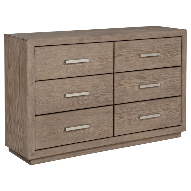 Kenora 4-piece Queen Bedroom Set Barley Brown - 224850Q-S4