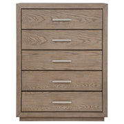 Kenora 5-drawer Bedroom Chest Barley Brown - 224855