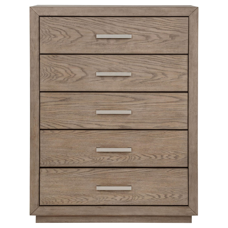 Kenora 5-drawer Bedroom Chest Barley Brown - 224855