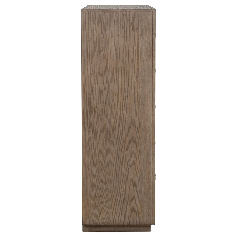 Kenora 5-drawer Bedroom Chest Barley Brown - 224855