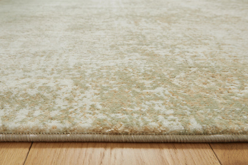 Kenwich Green/Ivory/Beige Large Rug - R408901