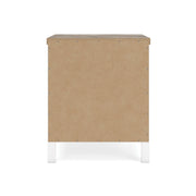Kerisden White/Brown Nightstand - EB1480-292