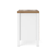 Kerisden White/Brown Nightstand - EB1480-292