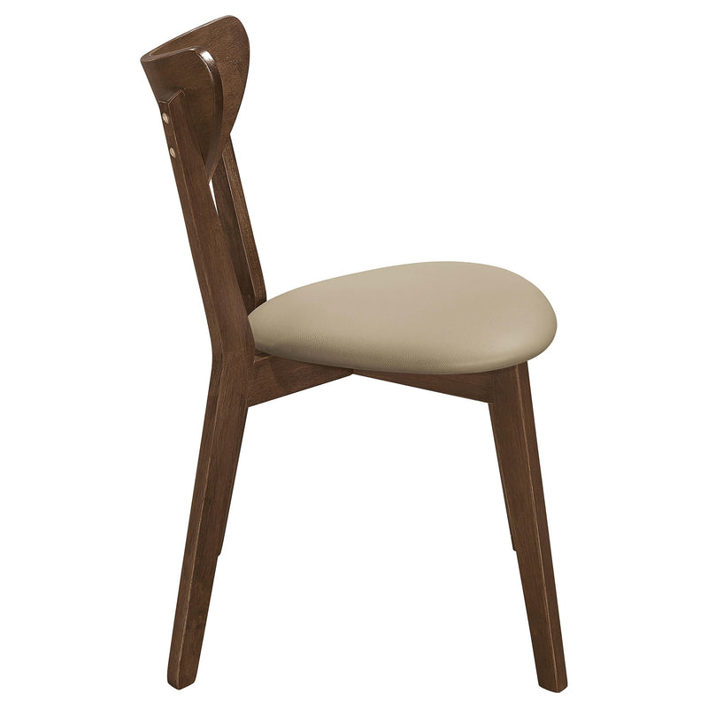 Kersey Wood Dining Side Chair Chestnut (Set of 2) - 103062