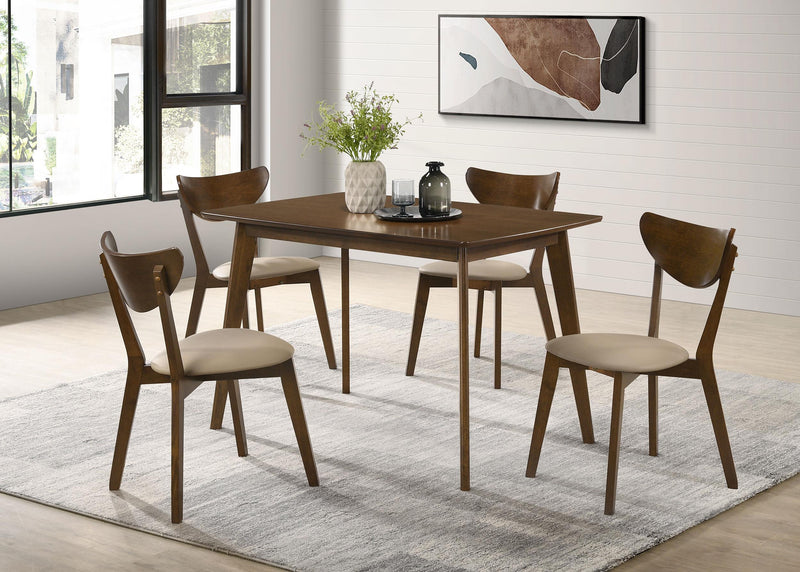 Kersey Wood Dining Side Chair Chestnut (Set of 2) - 103062