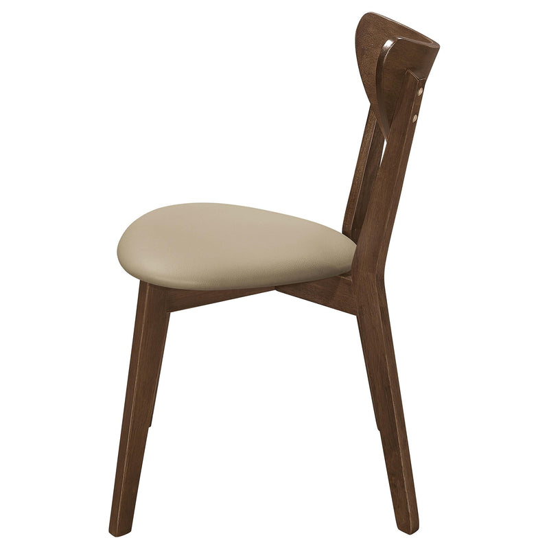 Kersey Wood Dining Side Chair Chestnut (Set of 2) - 103062