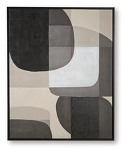 Kesleigh Black/White Wall Art - A8000495