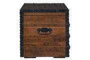 Kettleby Brown Storage Trunk - Lara FurnitureTrunk