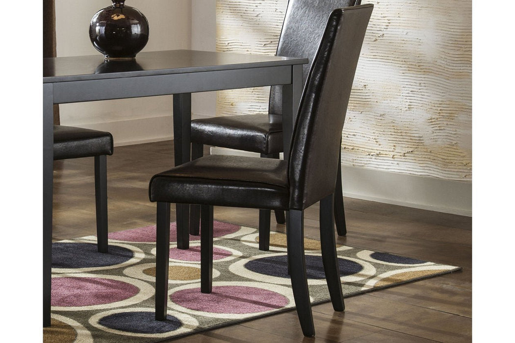 Kimonte Dark Brown Dining Chair (Set of 2) - Gate FurnitureDining Chair