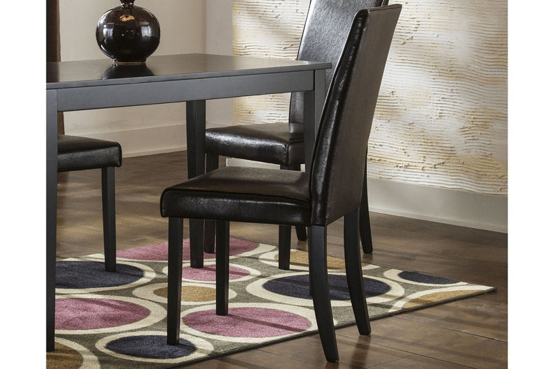 Kimonte Dark Brown Dining Chair (Set of 2) - Lara FurnitureDining Chair