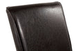 Kimonte Dark Brown Dining Chair (Set of 2) - Gate FurnitureDining Chair
