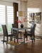 Kimonte Dark Brown Dining Room Set - Gate FurnitureDining Room Set