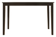 Kimonte Dark Brown Dining Table - Gate FurnitureDining Table