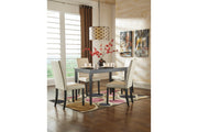 Kimonte Dark Brown Dining Table - Lara FurnitureDining Table