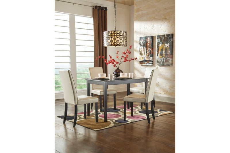 Kimonte Dark Brown Dining Table - Lara FurnitureDining Table
