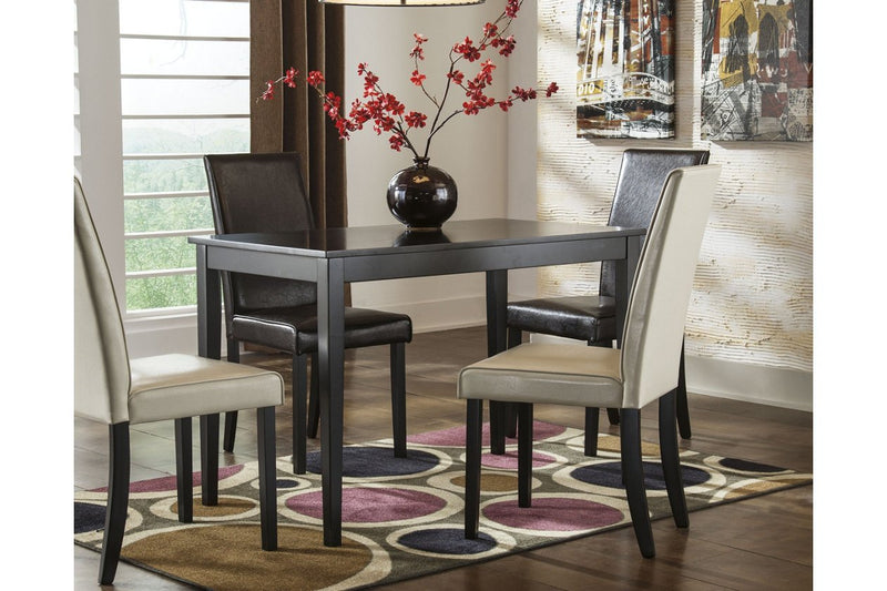 Kimonte Dark Brown Dining Table - Lara FurnitureDining Table