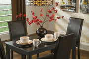 Kimonte Dark Brown Dining Table - Lara FurnitureDining Table