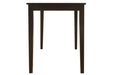 Kimonte Dark Brown Dining Table - Gate FurnitureDining Table
