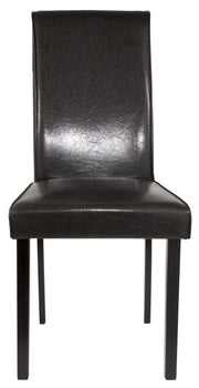 Kimonte Dark Brown Dining Room Set - Lara FurnitureDining Room Set
