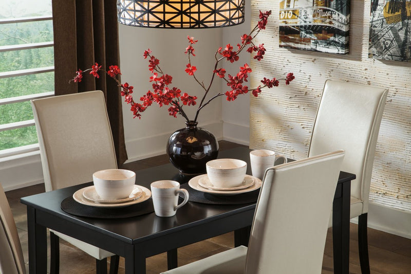 Kimonte Ivory Dining Chair (Set of 2) - Lara FurnitureDining Chair