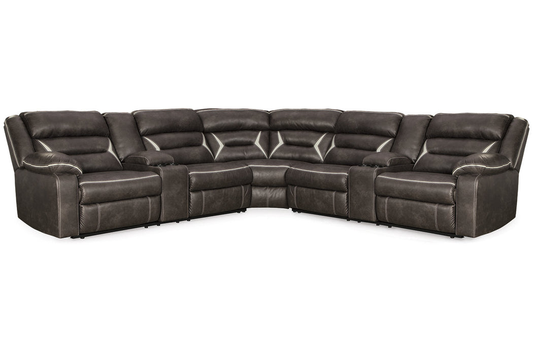 Kincord Midnight 3 - Piece Power Reclining Sectional - Gate FurniturePower Reclining Sectional