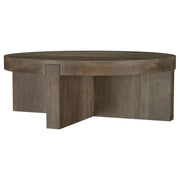 Kinkaid 2-piece Solid Wood Coffee and End Table Set Brown - 710138-S2