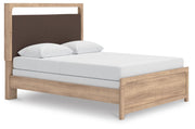 Kinlanni Queen Panel Bed, Dresser, Mirror and Nightstand - PCB1360B17
