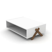 Kipp Coffee Table in Walnut-White - 750-KIP-CT-RF150402