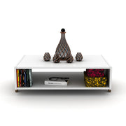 Kipp Coffee Table in Walnut-White - 750-KIP-CT-RF150402
