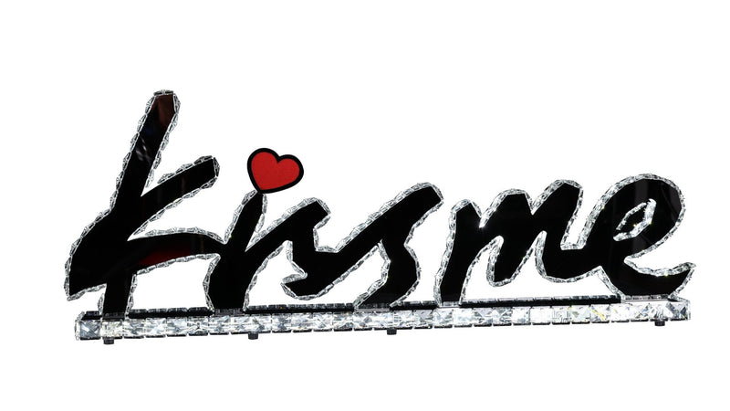Kiss Me Silver Led - KISS-ME-LED
