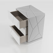 Kiu 3 Drawers High N/S - Lara FurnitureNightstand