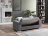 Kobe Love Seat (Diego Gray) 2 Pieces - Gate FurnitureLoveseat