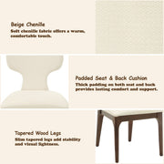 Koen Upholstered Side Chair (Set-2) - DN06862