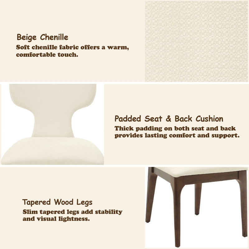 Koen Upholstered Side Chair (Set-2) - DN06862