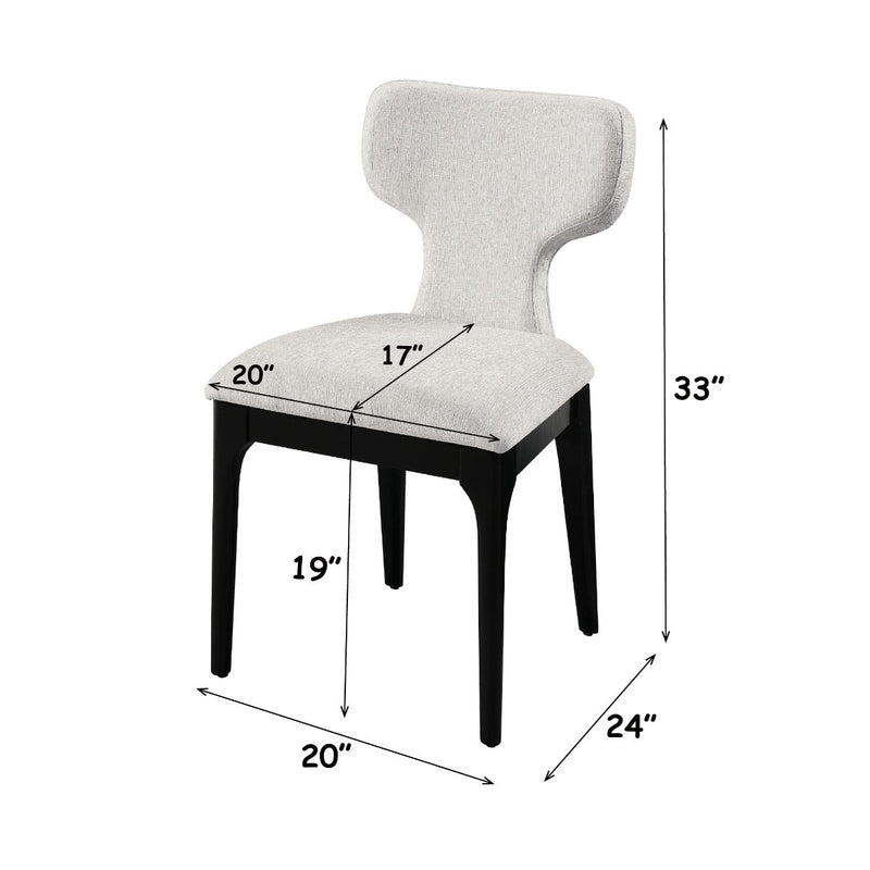 Koen Upholstered Side Chair (Set-2) - DN06872