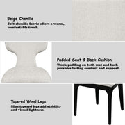 Koen Upholstered Side Chair (Set-2) - DN06872