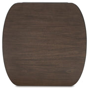 Korestone Coffee Table with 2 End Tables in Dark Brown - PKG020838