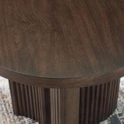 Korestone Dark Brown End Table - T689-6
