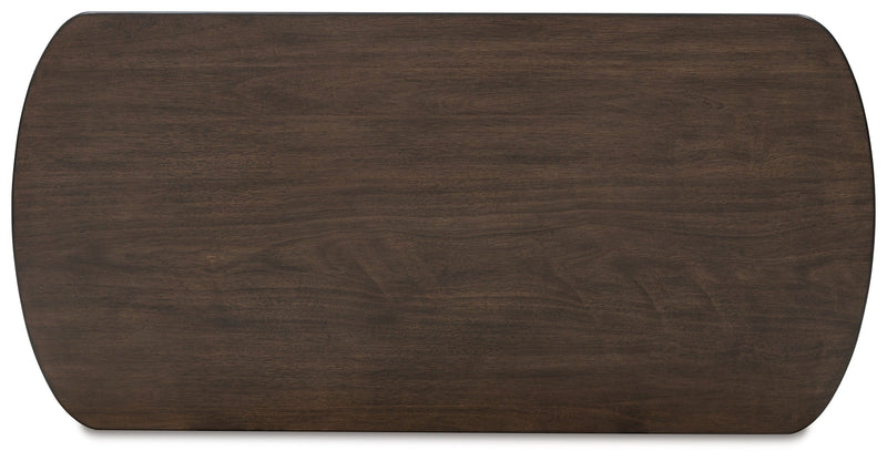 Korestone Dark Brown Lift-Top Coffee Table - T679-9