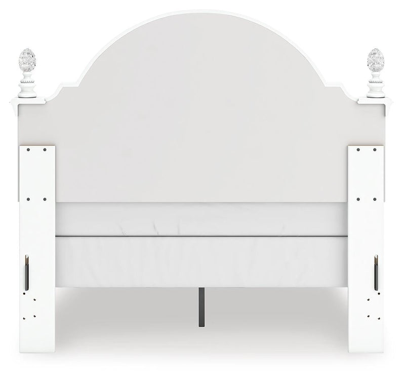 Kozlani Full Upholstered Panel Bed, Dresser and Mirror - PCB1819B15