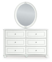 Kozlani Full Upholstered Panel Bed, Dresser and Mirror - PCB1819B15