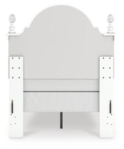 Kozlani Twin Upholstered Panel Bed, Dresser and Mirror - PCB1819B14