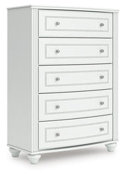 Kozlani White Chest of Drawers - PCB1819-46