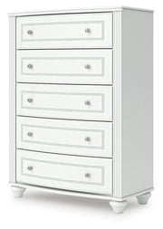 Kozlani White Chest of Drawers - PCB1819-46