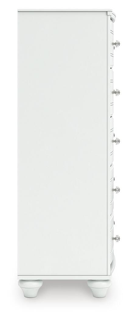 Kozlani White Chest of Drawers - PCB1819-46