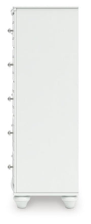 Kozlani White Chest of Drawers - PCB1819-46