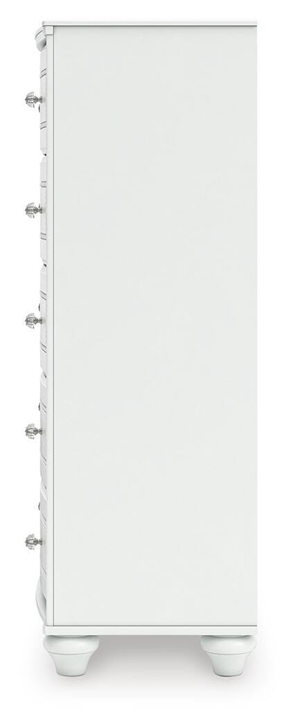 Kozlani White Chest of Drawers - PCB1819-46